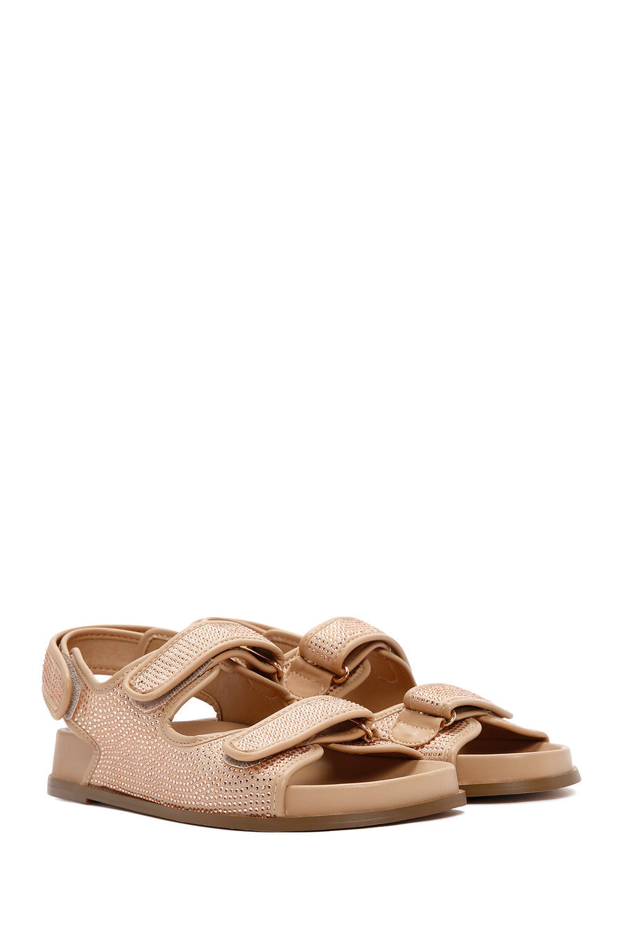 Women's Beige Stone Sandals