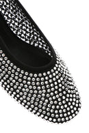 Women's Black Stone Ballet Ballet | Derimod