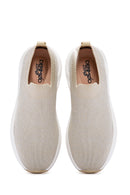 Derimod Zero Women's Beige Thick Soled Sneaker | Derimod