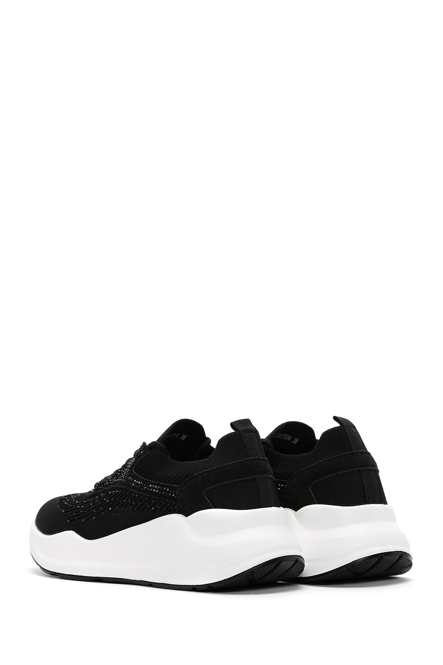 Derimod Zero Women's Black Thick Soled Sneaker