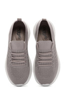 Derimod Zero Kadın Vizon Bağcıklı Kalın Tabanlı Spor Sneaker | Derimod