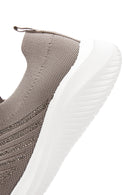 Derimod Zero Kadın Vizon Bağcıklı Kalın Tabanlı Spor Sneaker | Derimod