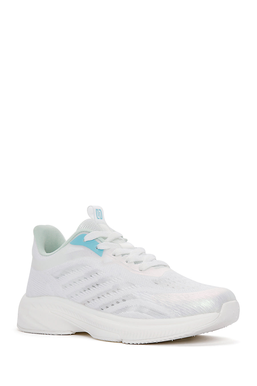 Derimod Zero Kadın Beyaz Bağcıklı Kalın Tabanlı Spor Sneaker