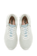 Derimod Zero Kadın Beyaz Bağcıklı Kumaş Sneaker | Derimod