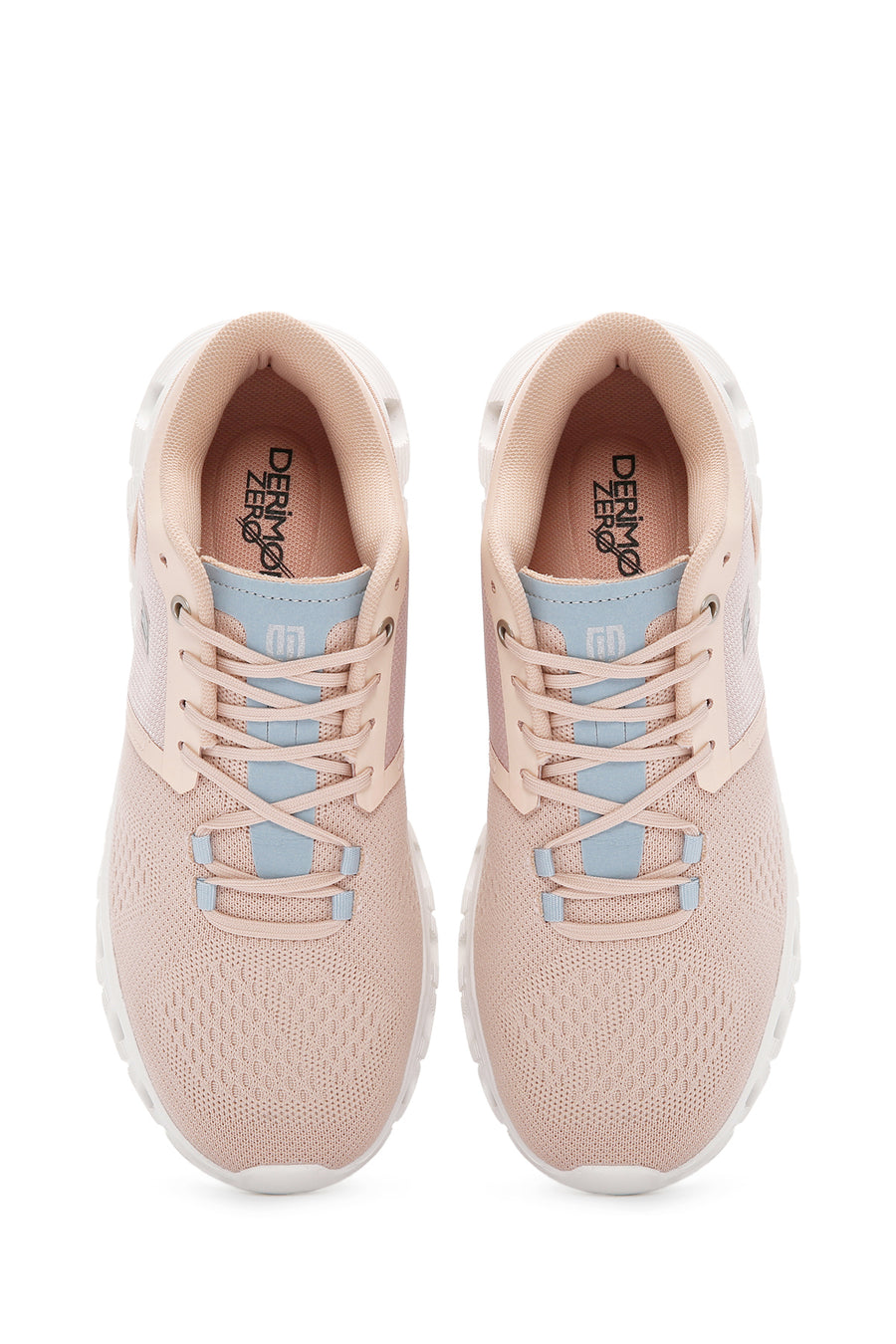 Derimod Zero Kadın Pembe Bağcıklı Kumaş Sneaker