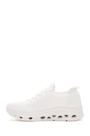 Derimod Zero Women's White Lace-Up Thick Soled Sneaker | Derimod