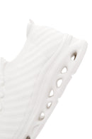 Derimod Zero Women's White Lace-Up Thick Soled Sneaker | Derimod