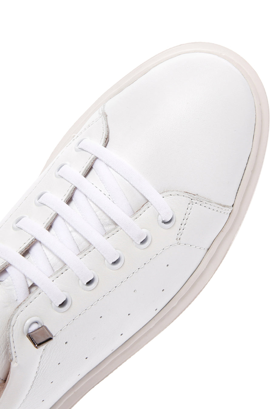Kadın Beyaz Deri Sneaker