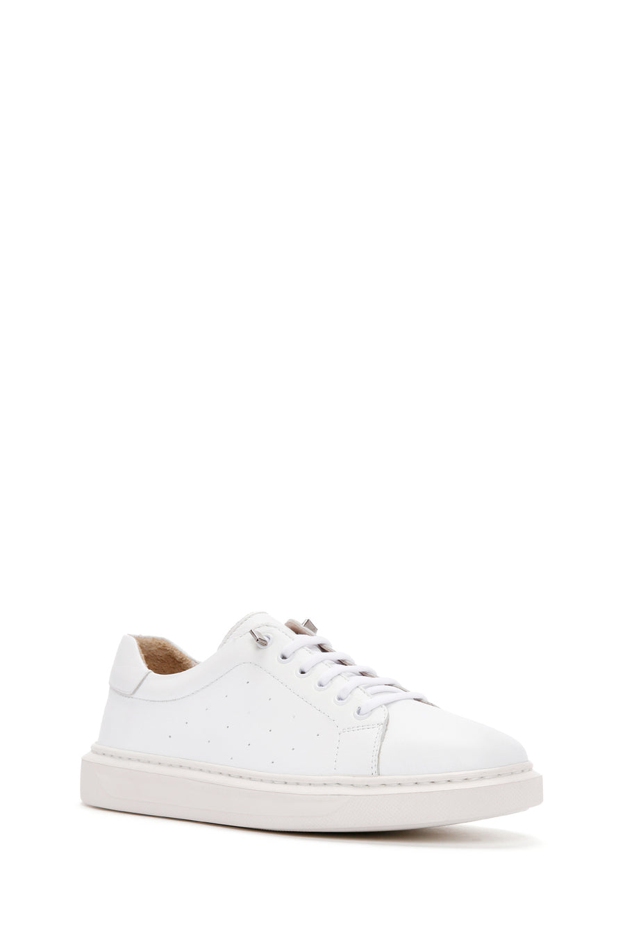 Kadın Beyaz Deri Sneaker