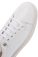 Kadın Beyaz Deri Sneaker | Derimod