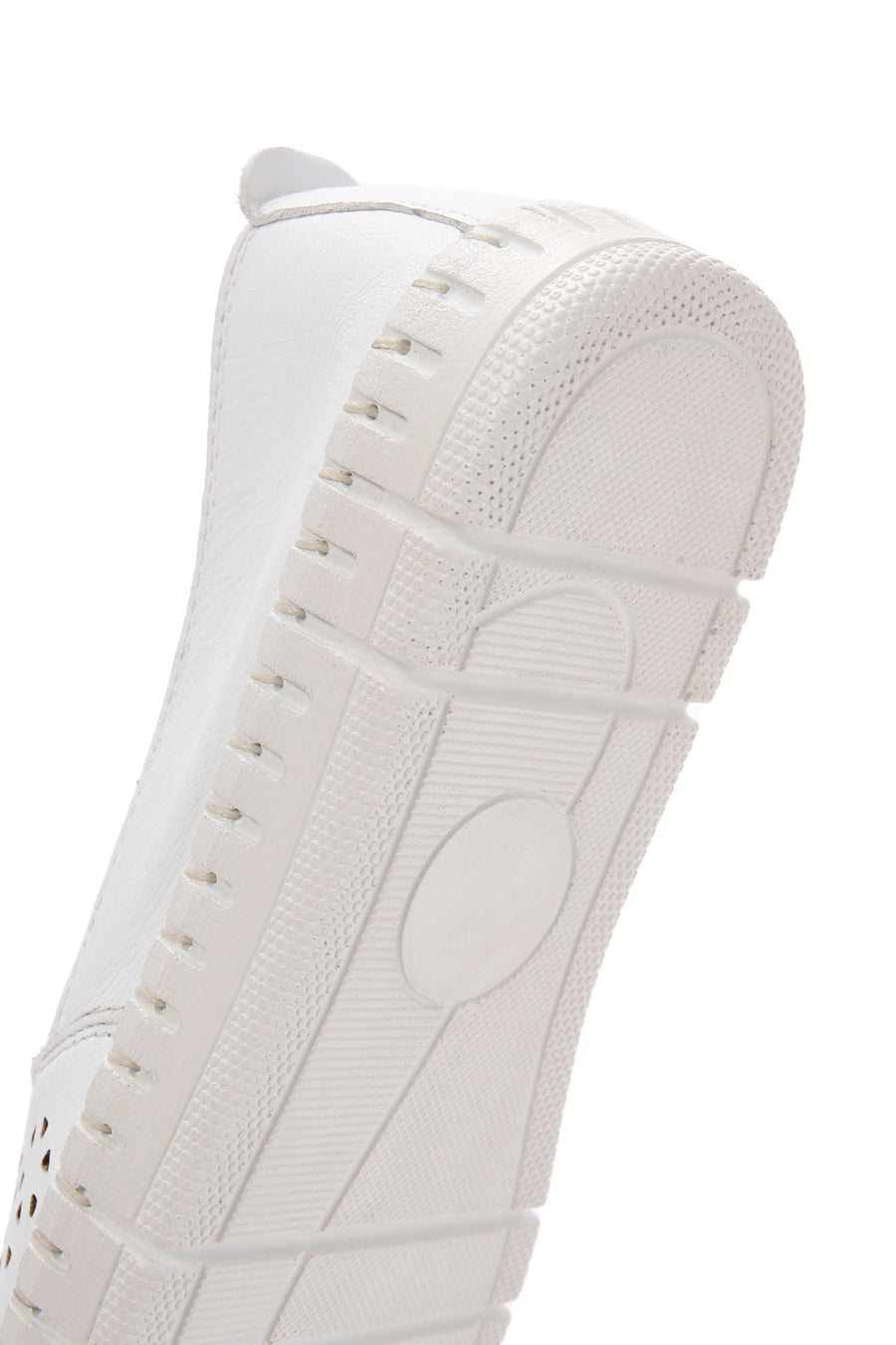 Kadın Beyaz Deri Comfort Loafer