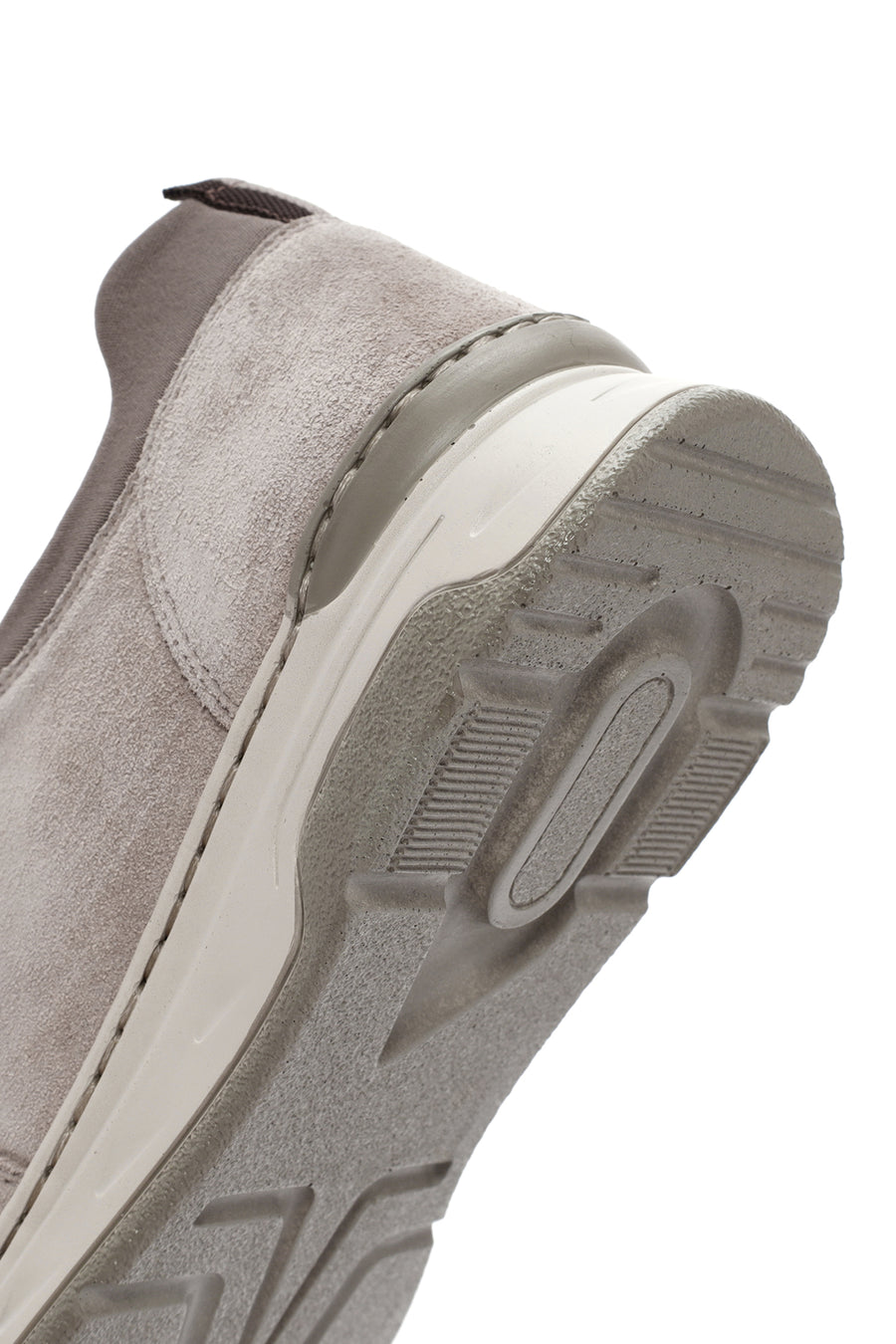 Kadın Bej Bağcıklı Süet Deri Sneaker