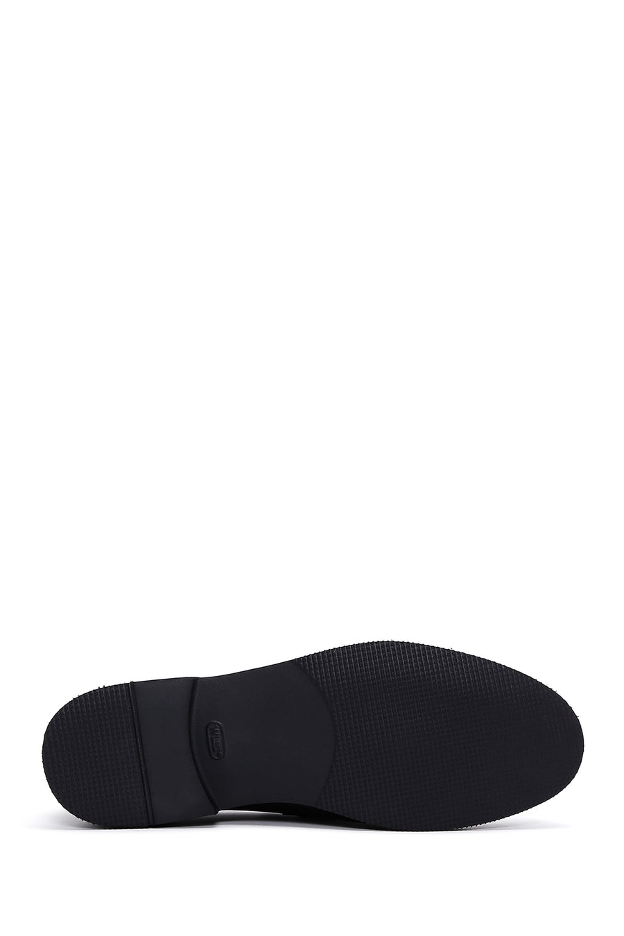 Men's Black Leather Casual Loafer