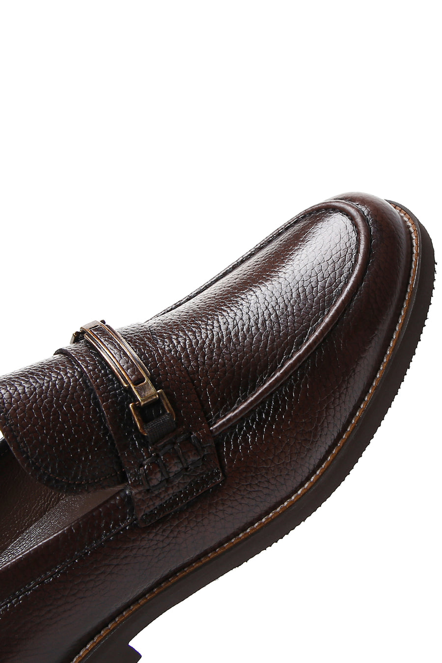 Men's Brown Leather Casual Loafer