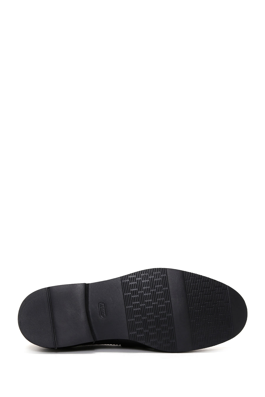 Men's Black Leather Casual Loafer