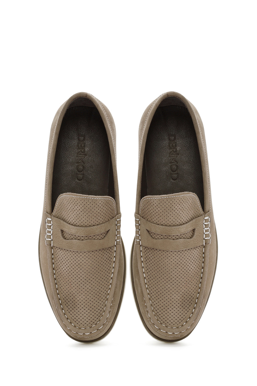Men's Mink Nubuck Leather Casual Loafer