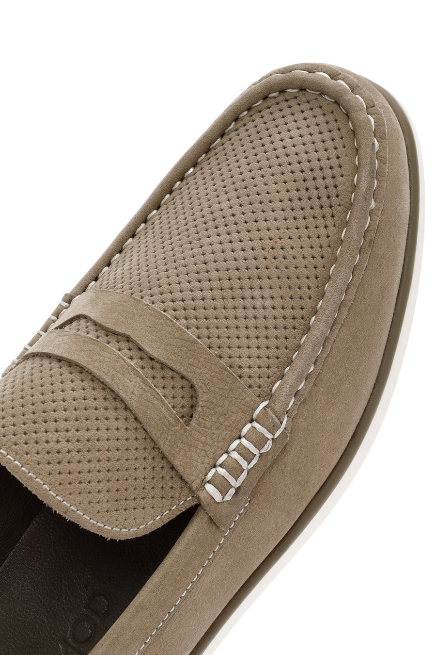 Men's Mink Nubuck Leather Casual Loafer