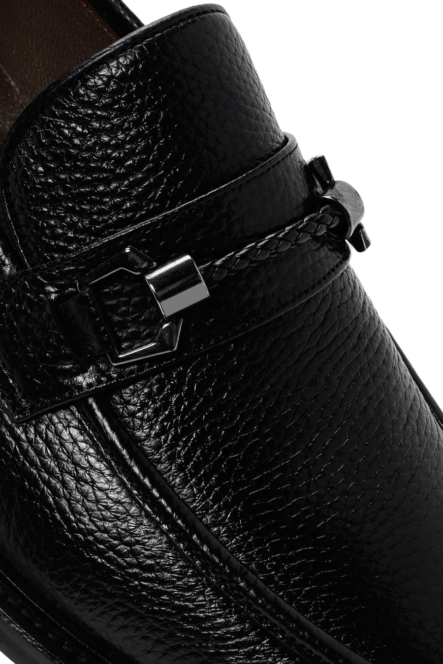 Men's Black Leather Classic Loafer