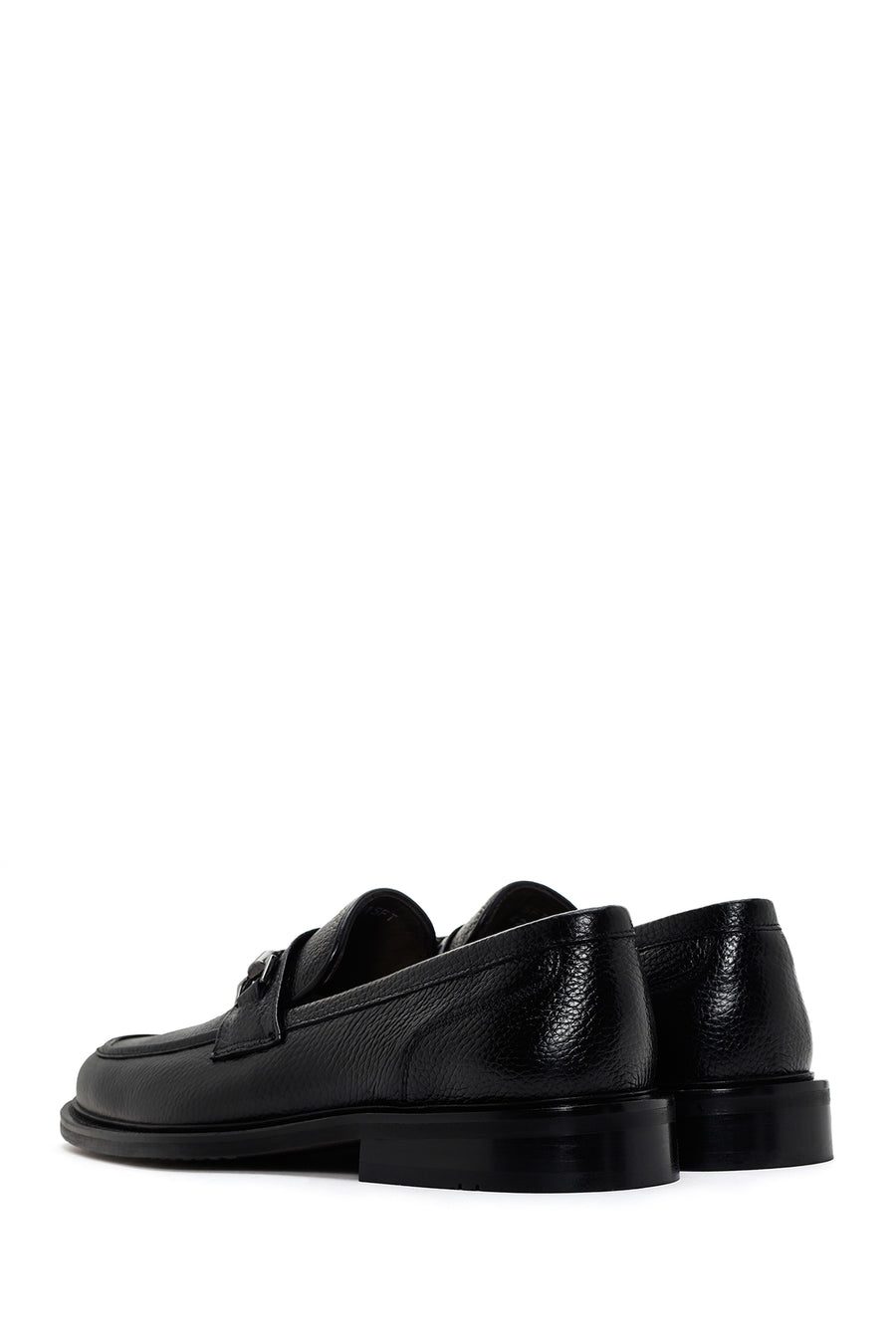 Men's Black Leather Classic Loafer