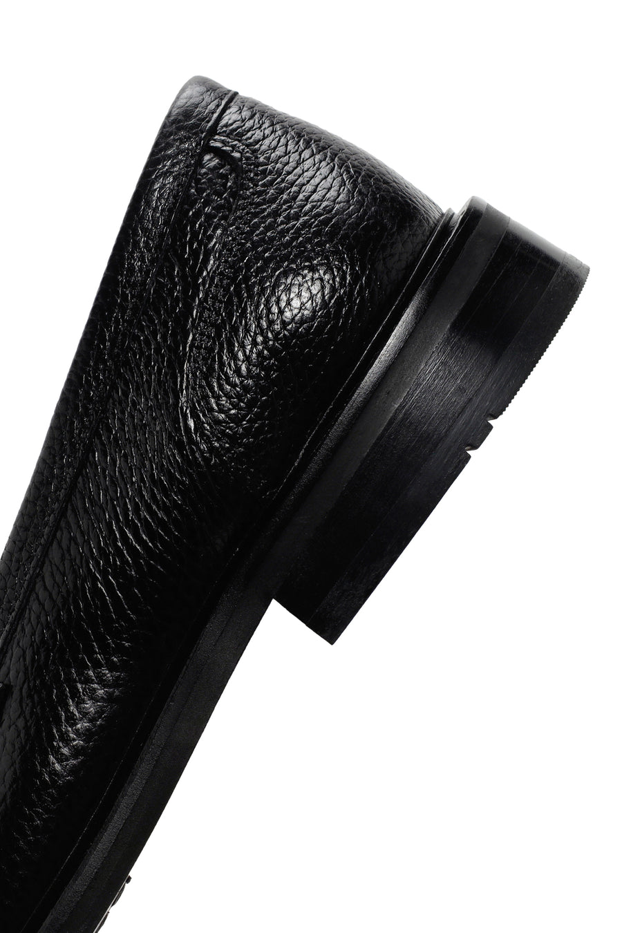 Men's Black Leather Classic Loafer