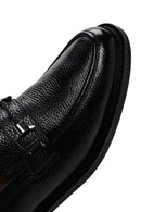 Men's Black Leather Classic Loafer | Derimod