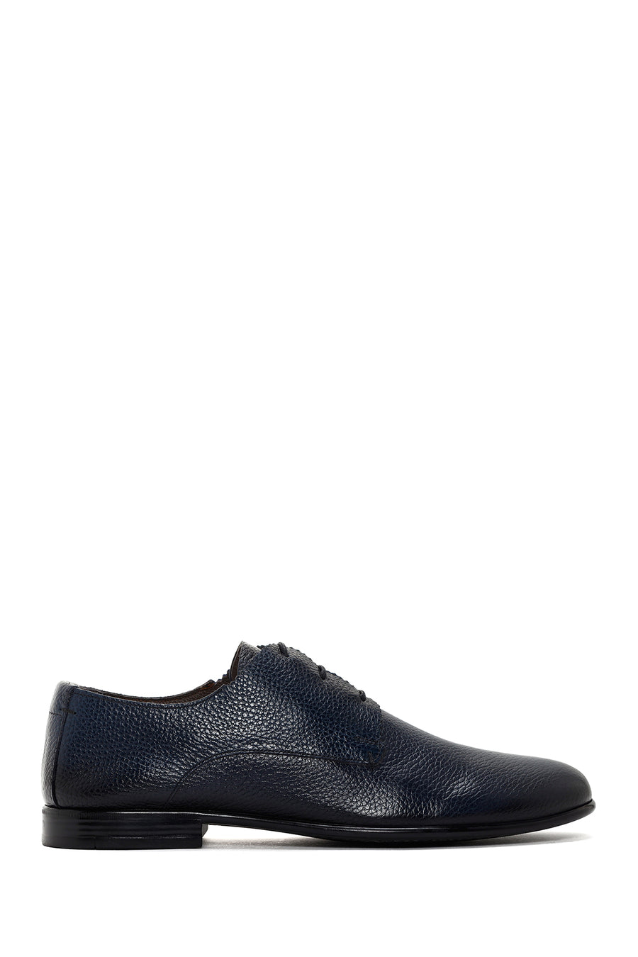 Derimod Black Men's Navy Blue Leather Classic Shoes 24SFD6016FT | Derimod