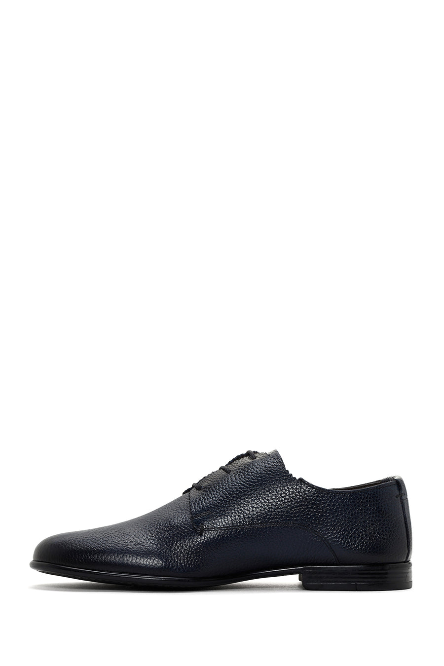 Derimod Black Men's Navy Blue Leather Classic Shoes