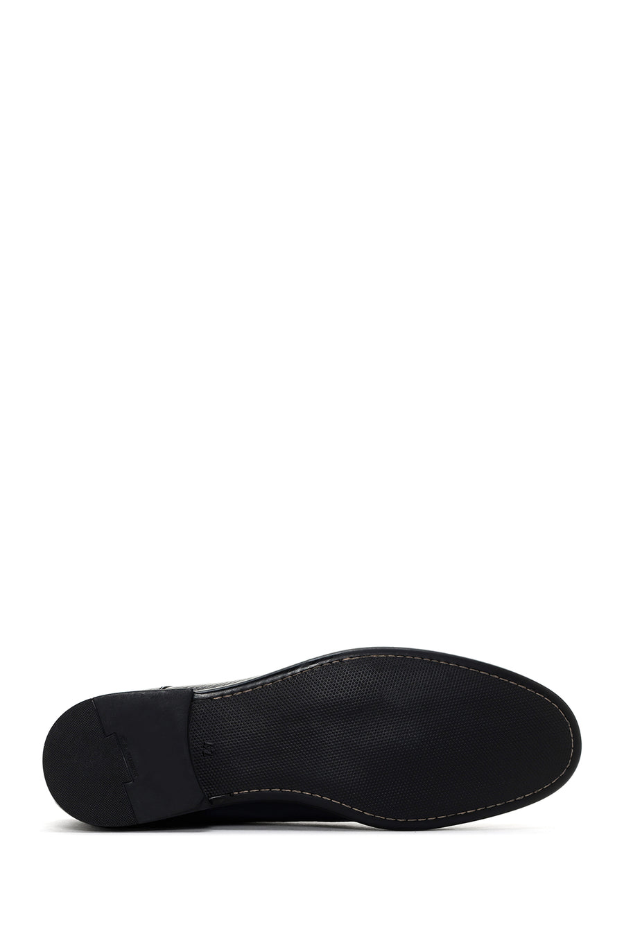 Derimod Black Men's Navy Blue Leather Classic Shoes
