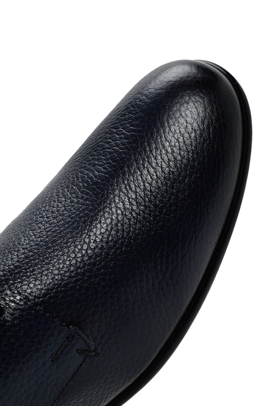 Derimod Black Men's Navy Blue Leather Classic Shoes
