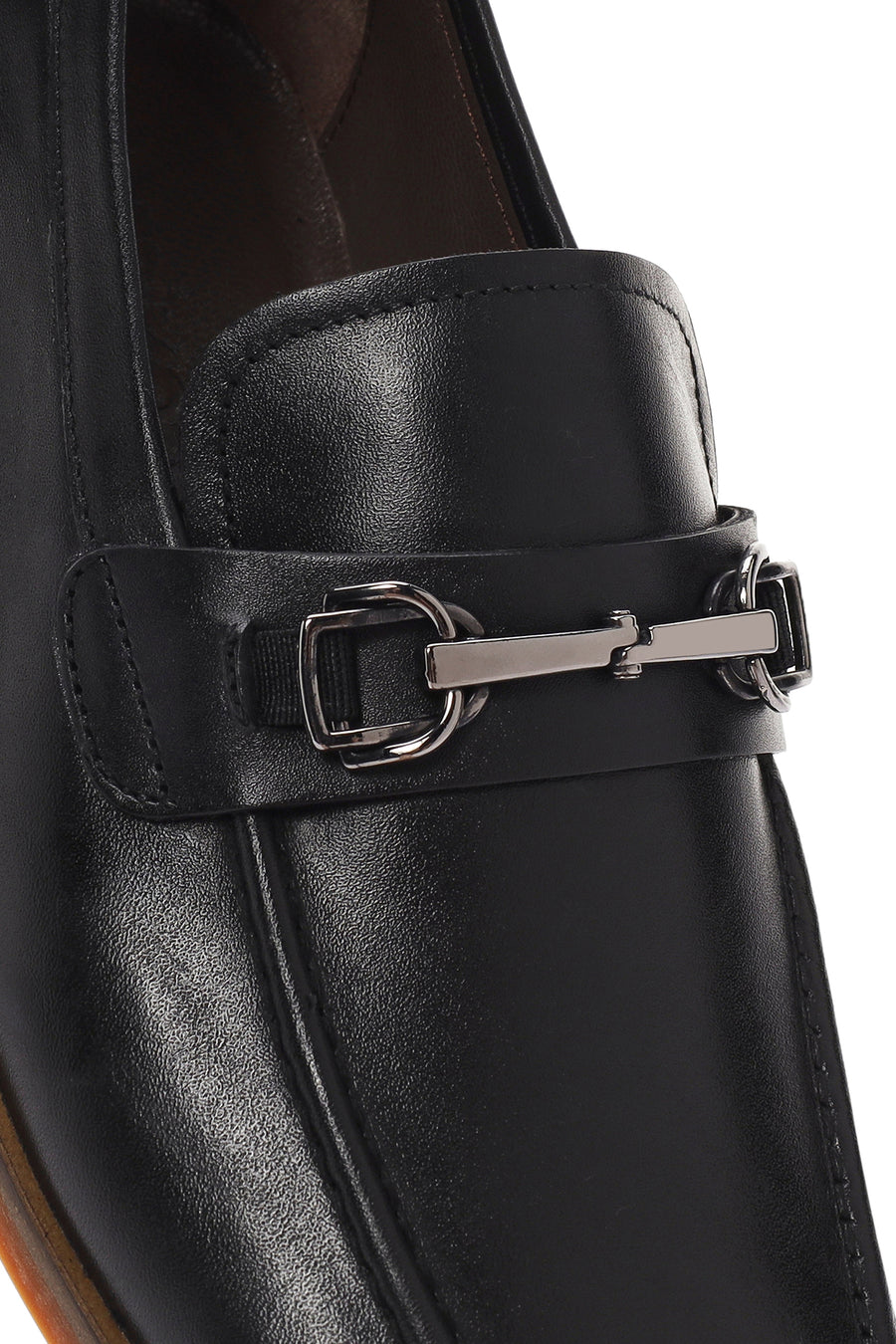 Derimod Black Men's Black Leather Loafer