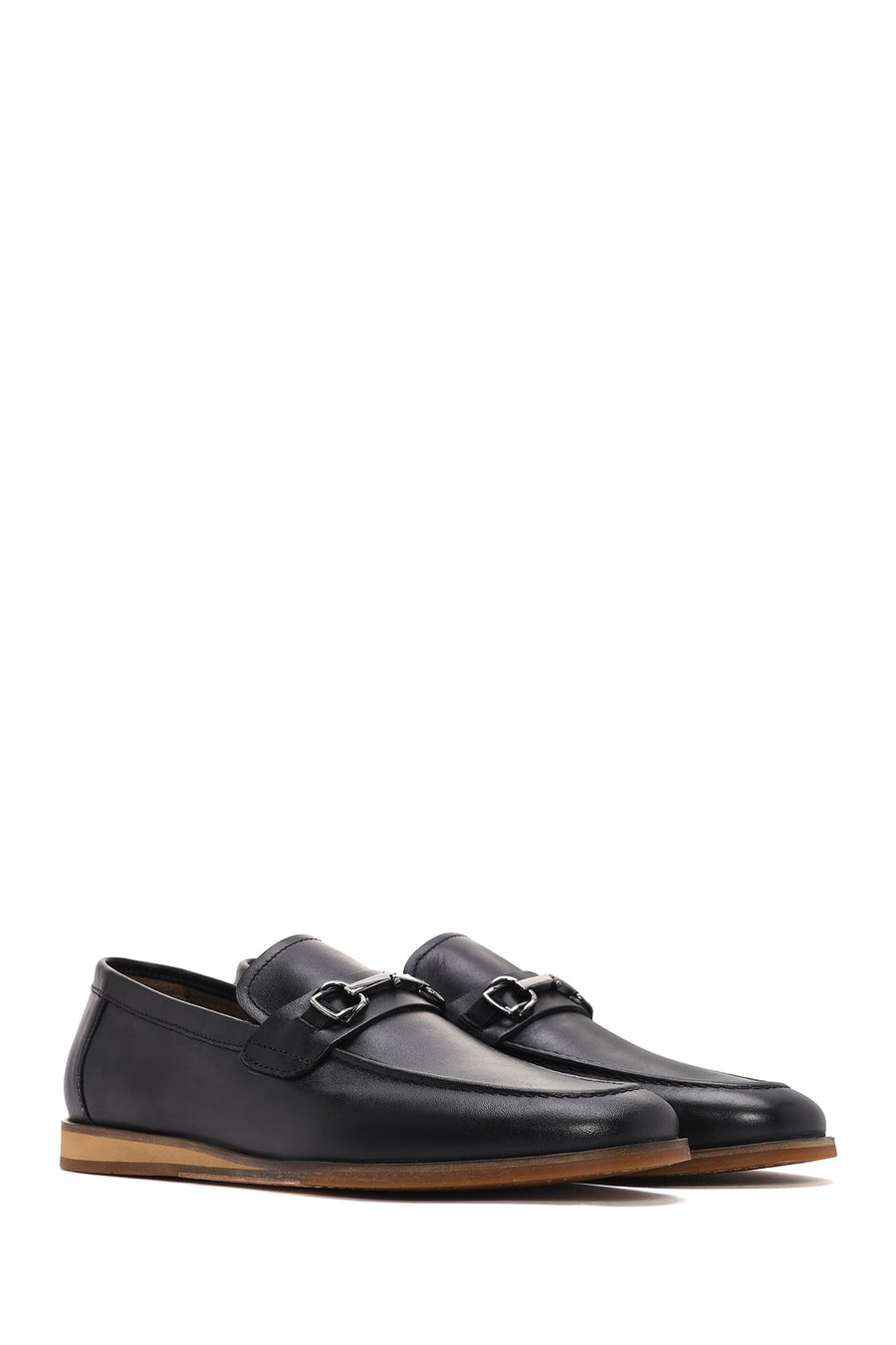 Derimod Black Men's Black Leather Loafer
