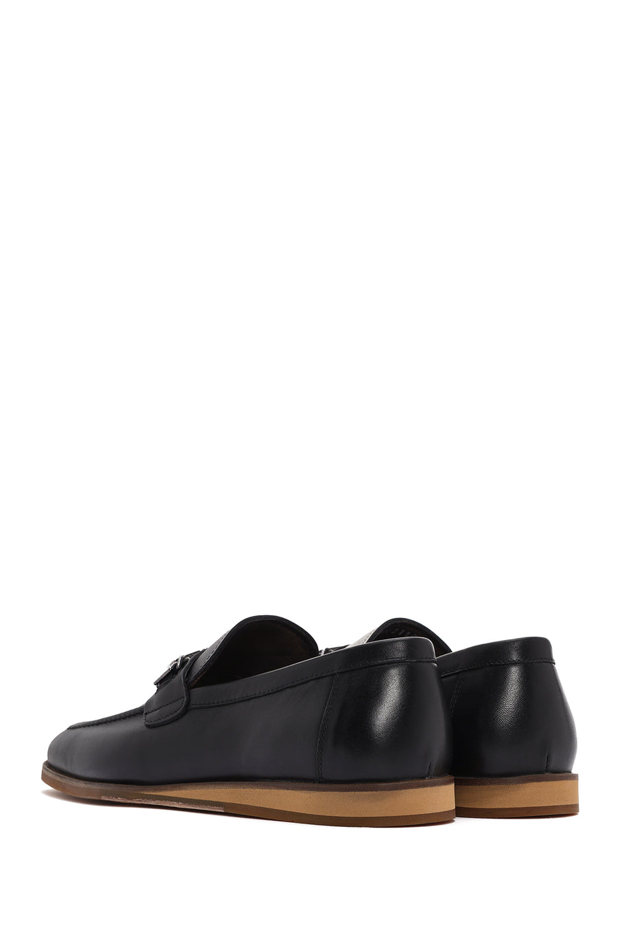 Derimod Black Men's Black Leather Loafer