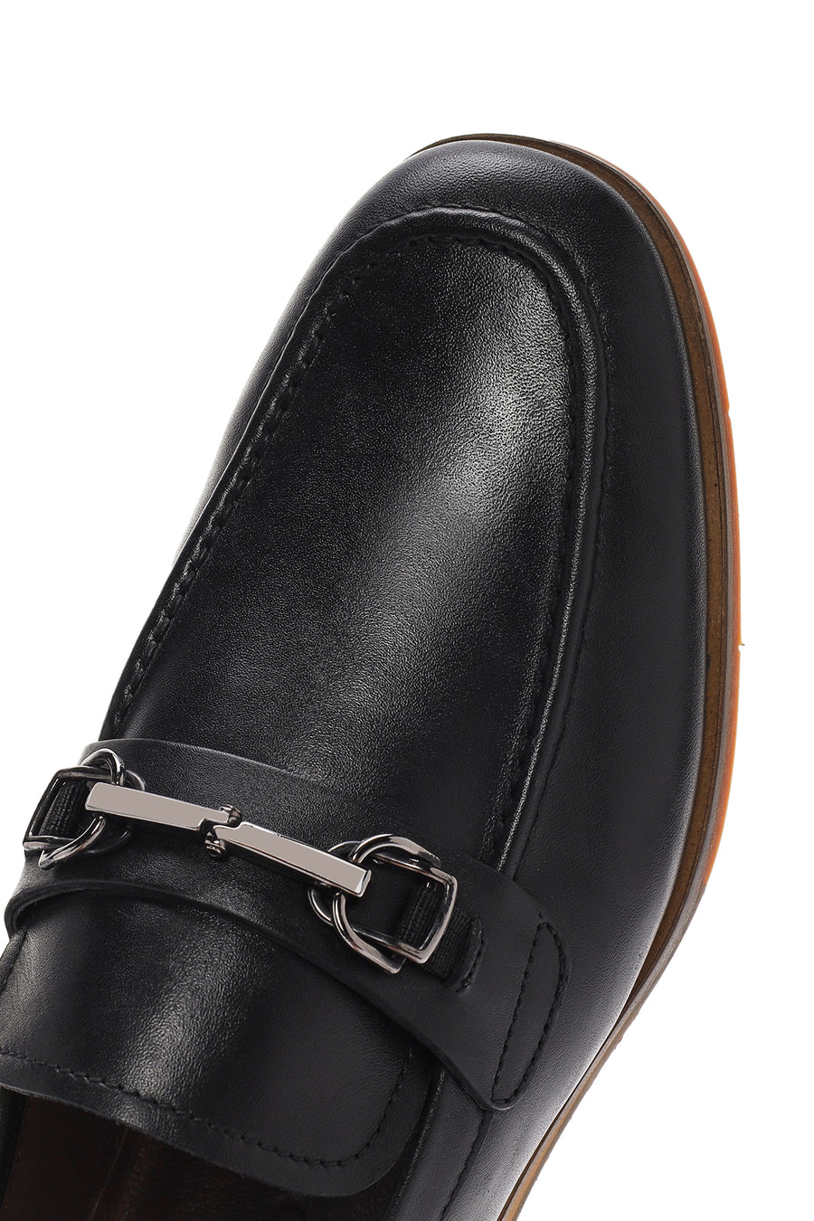 Derimod Black Men's Black Leather Loafer