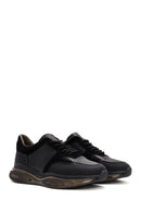 
Men's Black Thick Sole Lace-Up Leather Casual Sneaker
 | Derimod