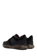 
Men's Black Thick Sole Lace-Up Leather Casual Sneaker
 | Derimod