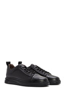 
Men's Black Thick Sole Lace-Up Leather Sneaker
 | Derimod