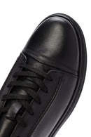 
Men's Black Thick Sole Lace-Up Leather Sneaker
 | Derimod