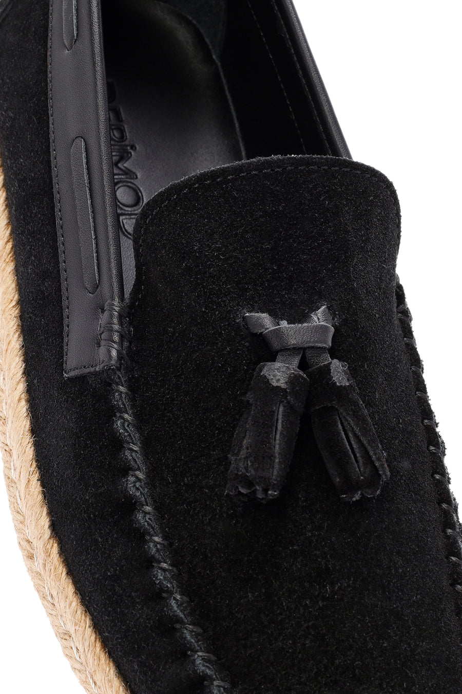 Men's Black Suede Leather Casual Loafer