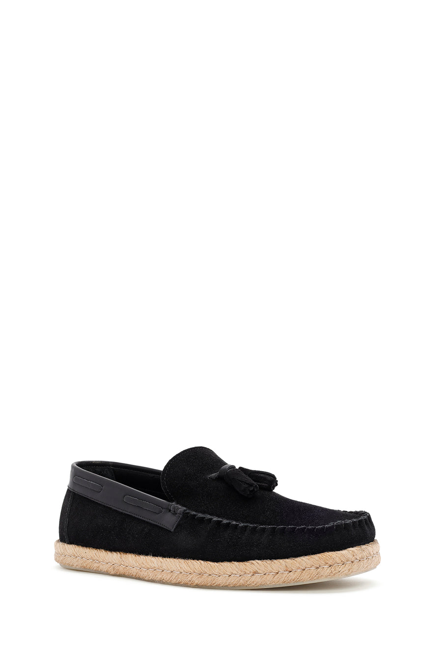 Men's Black Suede Leather Casual Loafer