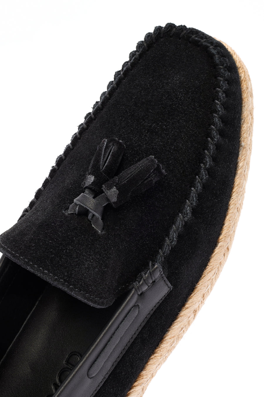 Men's Black Suede Leather Casual Loafer