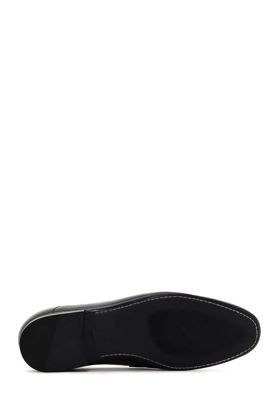 Men's Black Leather Loafer