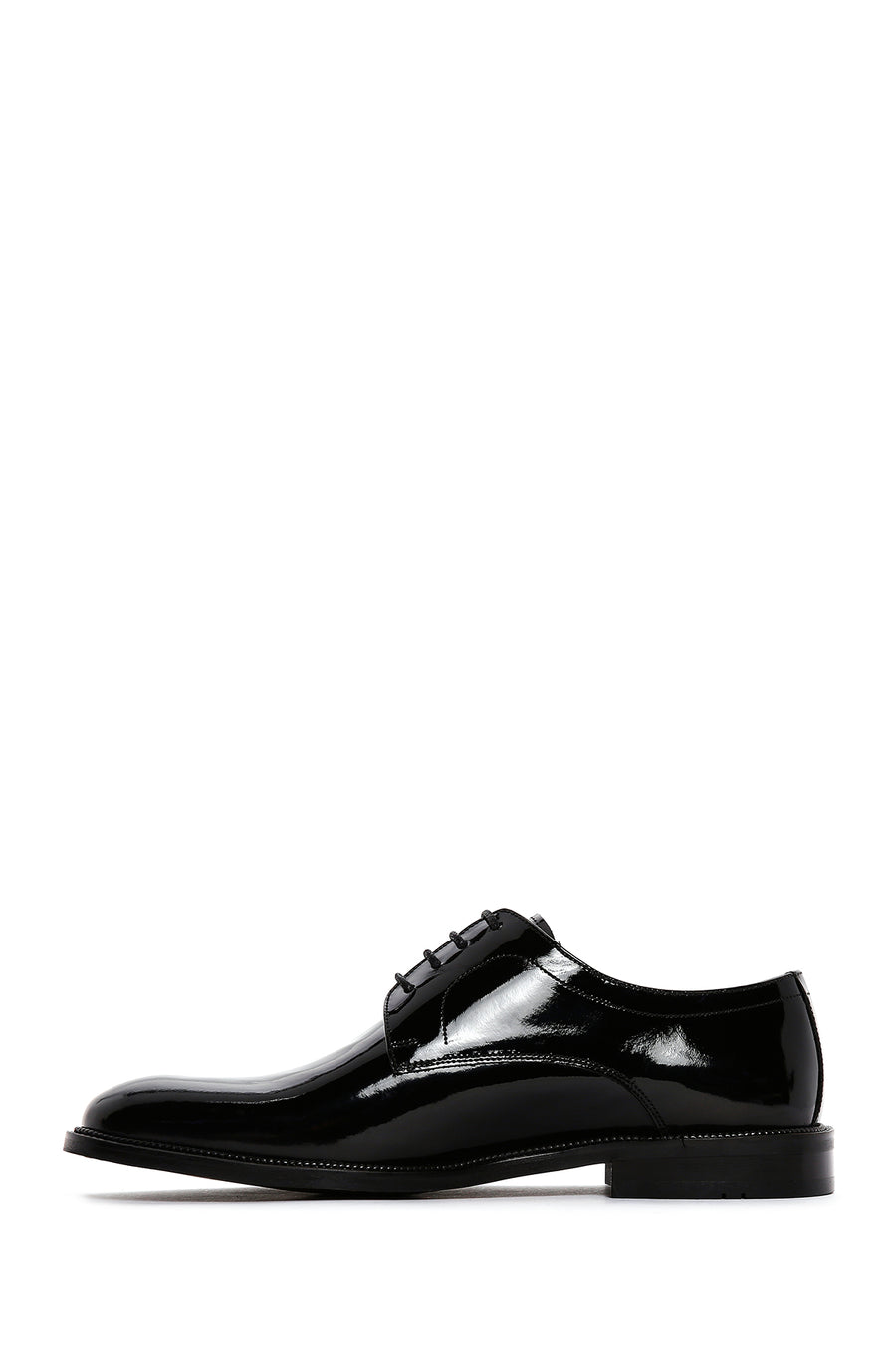 Men's Black Patent Leather Classic Shoes
