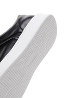 Men's Black Lace-up Leather Sneaker | Derimod