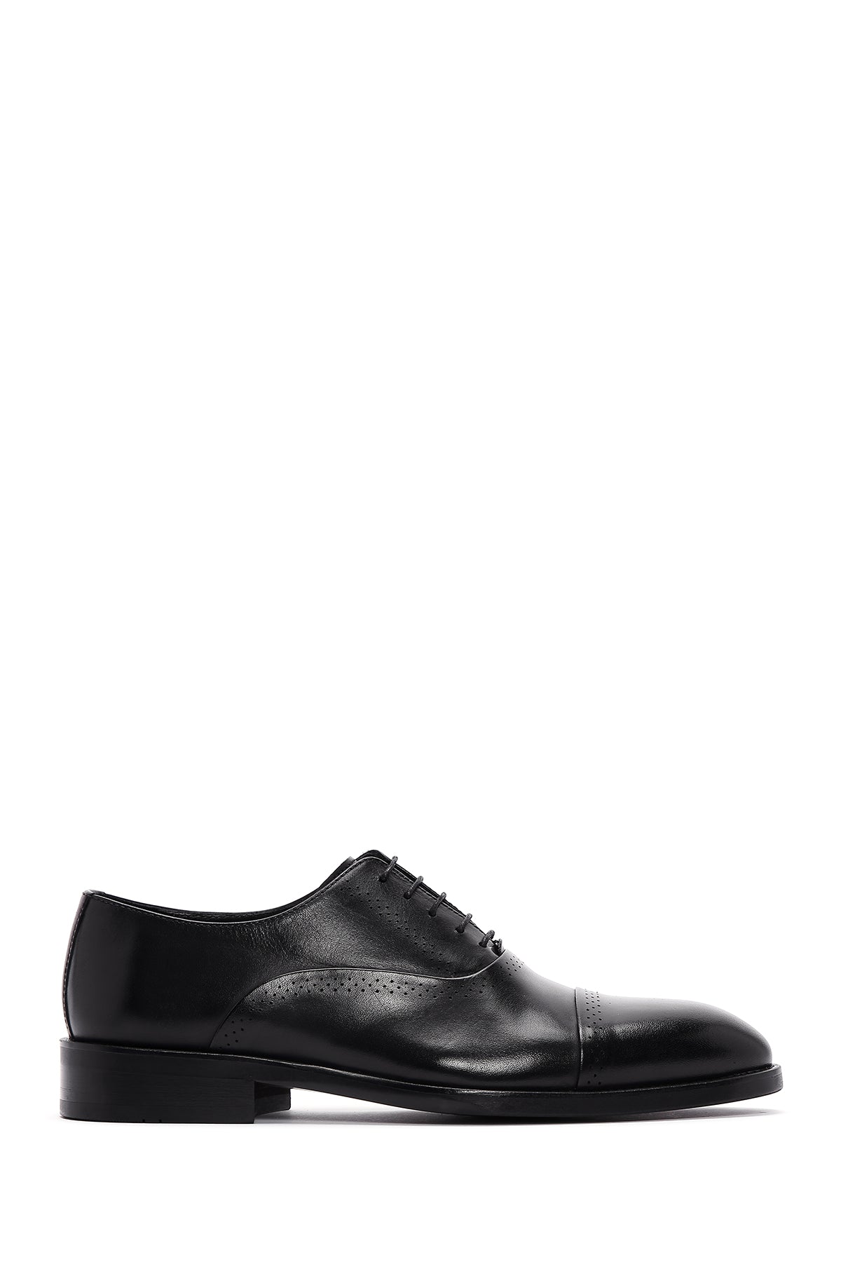 Men's Black Leather Classic Shoes 24SFD613018 | Derimod