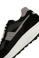 
Men's Black Lace-Up Thick Sole Leather Sneaker
 | Derimod
