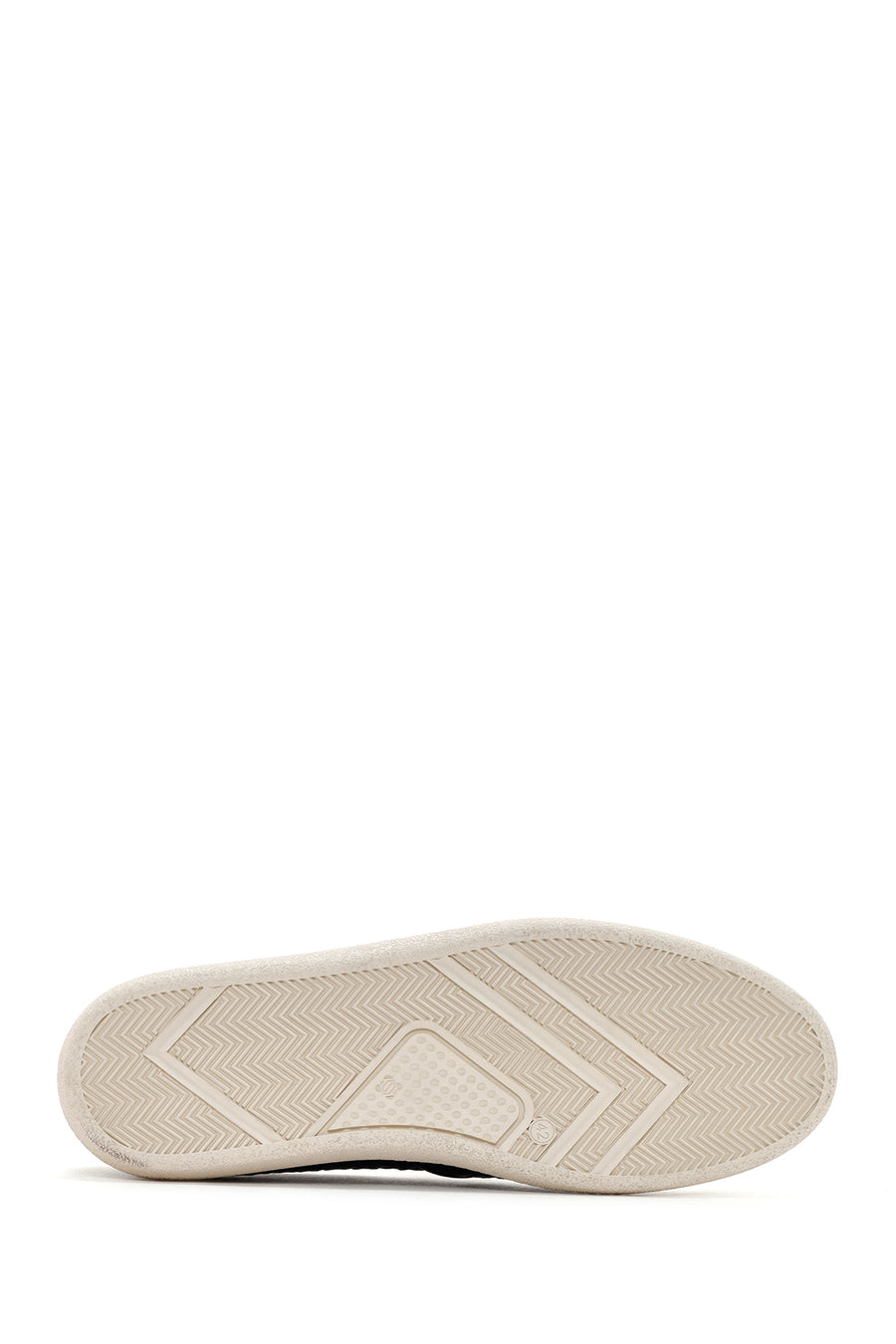 Erkek Siyah Örgü Deri Casual Loafer