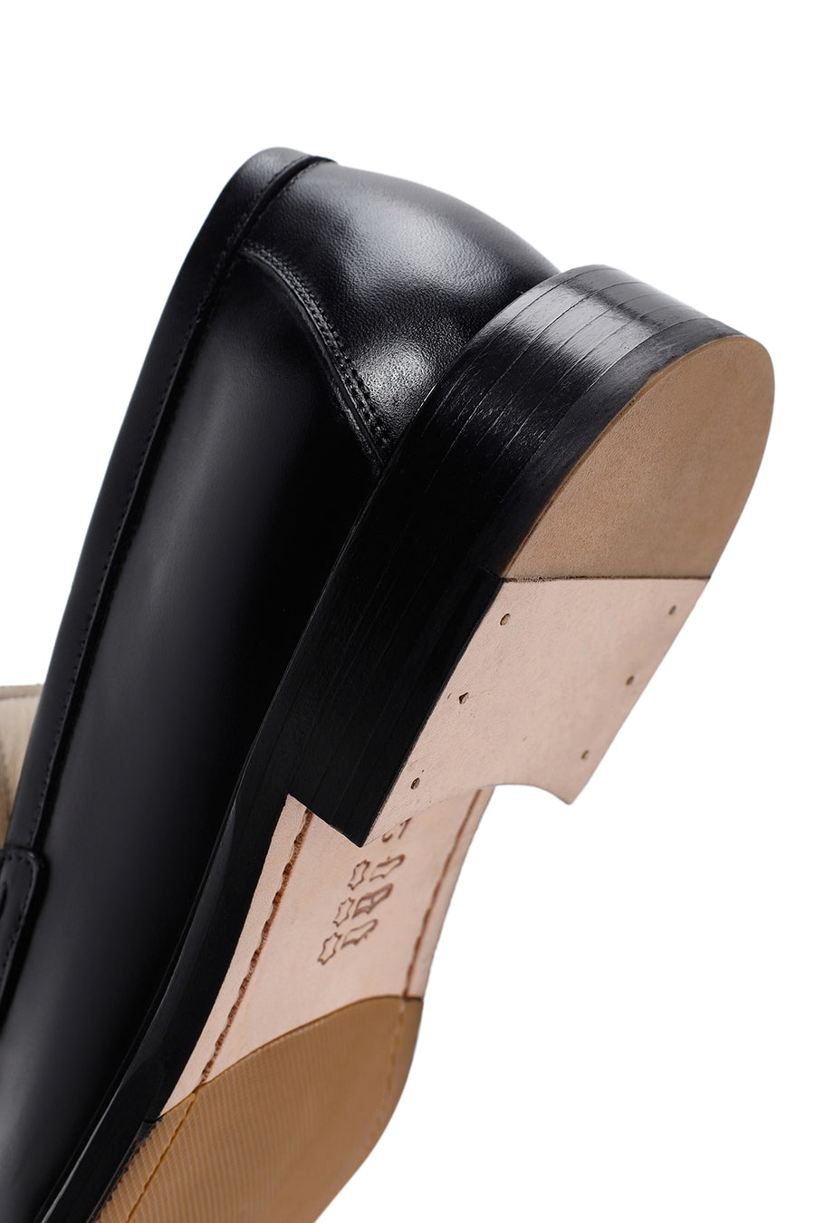 Men's Black Leather Classic Loafer