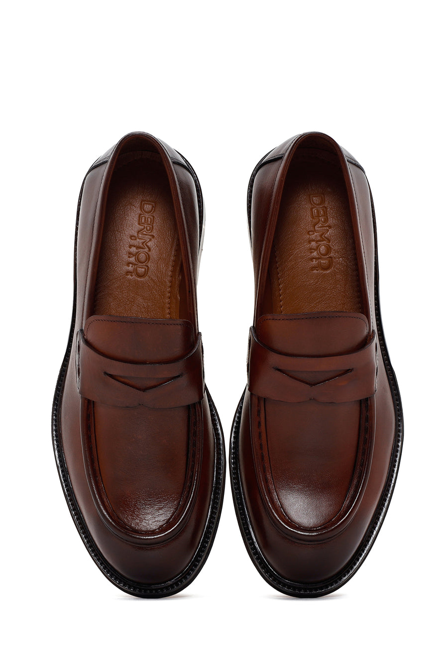 Men's Brown Leather Classic Loafer
