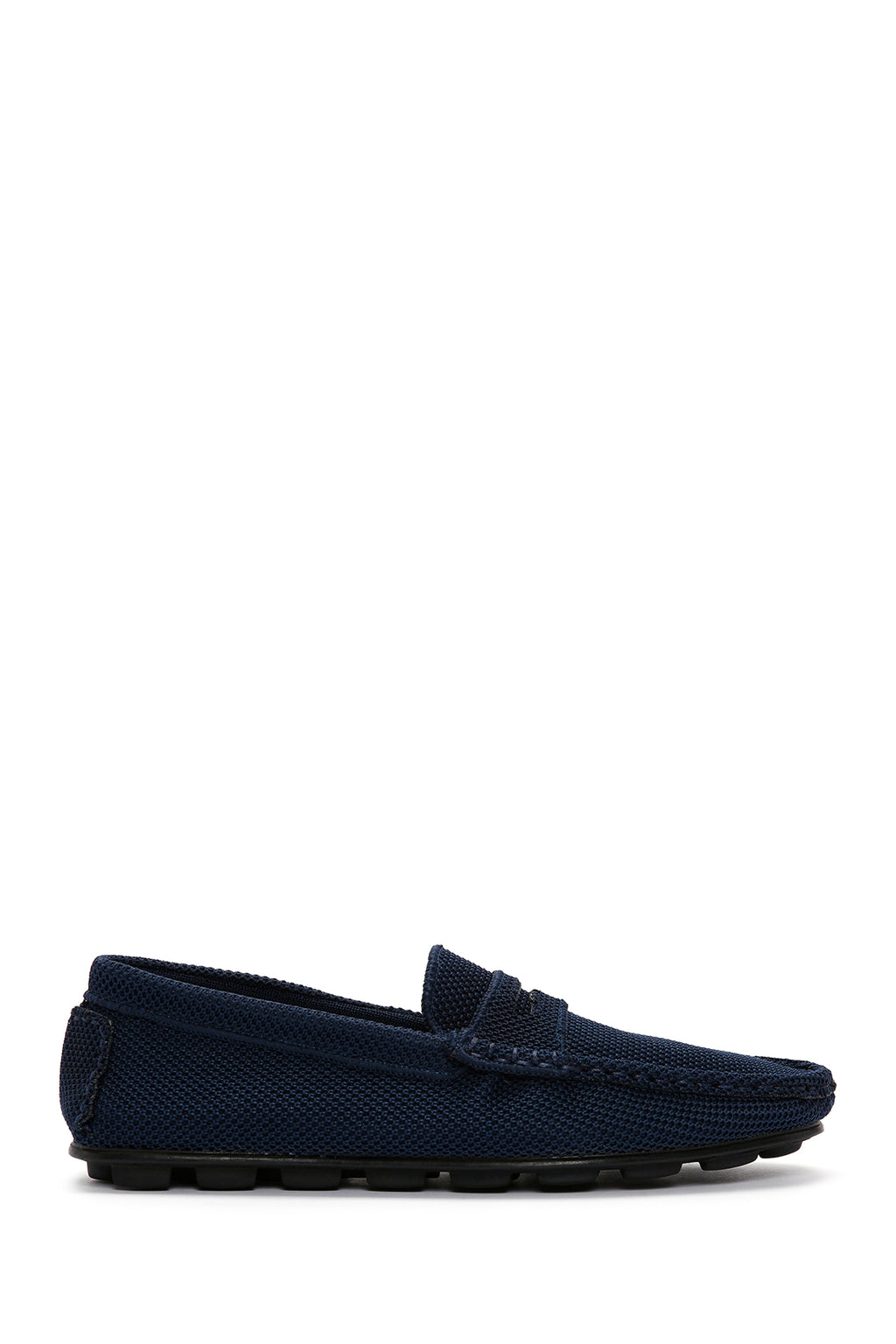 Erkek Lacivert Kumaş Loafer