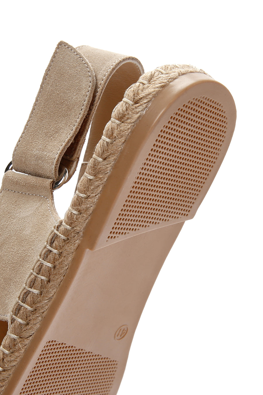 Men's Beige Suede Leather Sandals